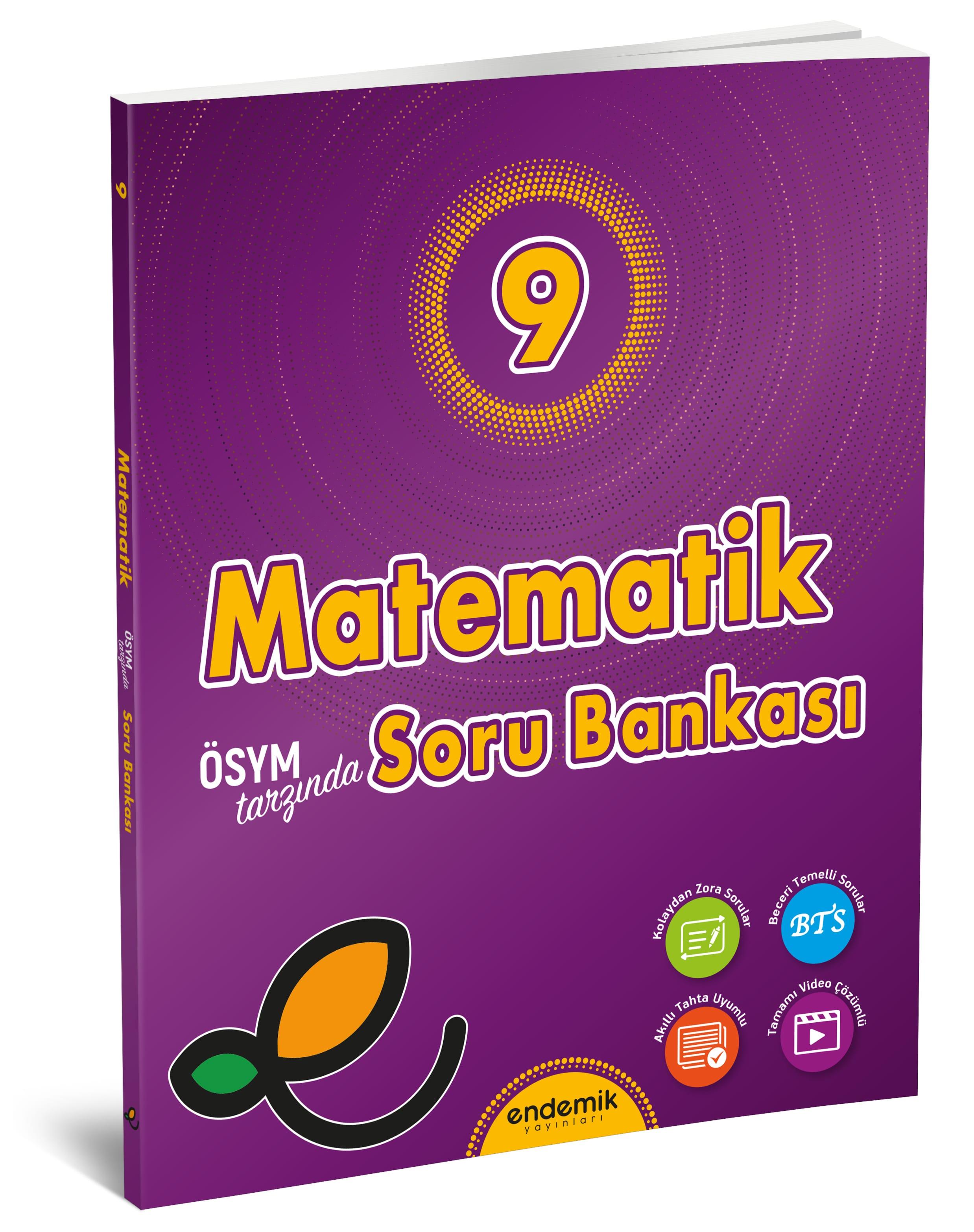 Endemik Yayınları 9.Sınıf Matematik Soru Bankası